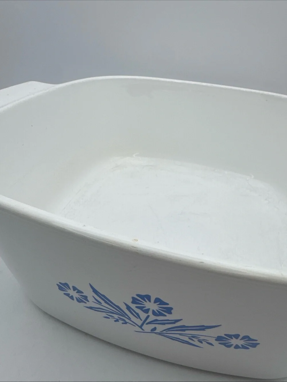 Corning Ware P-84-B Blue Cornflower 4 Qt Dutch Oven A-12-C Lid Vintage
